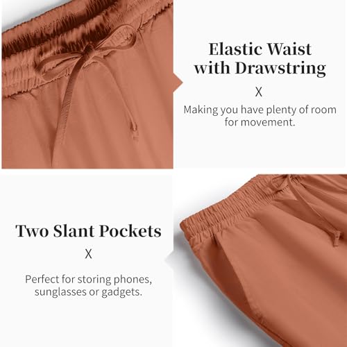 COOFANDY Conjunto masculino de 2 peças de linho de algodão casual manga curta Henley calças de ioga