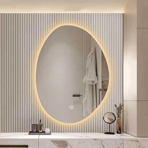 Miroir antibuée intelligent à intensité variable 3 couleurs