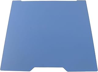 Buachois Flexible Magnetplatte für H2D 3D Drucker, Niedrigtemperatur Kaltdruck Doppelseitige Druckplatte 355x345mm Blaue Bauplatte für PLA PETG ABS Materialien