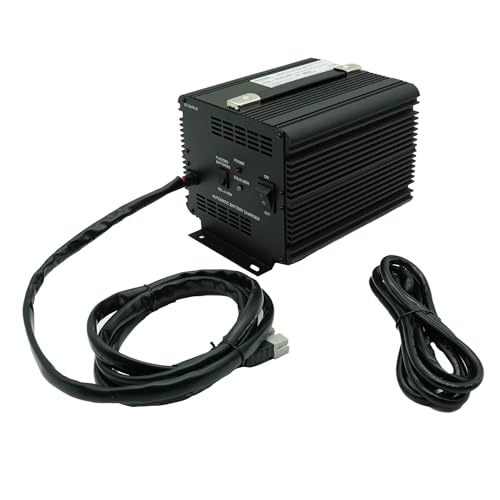 Schauer JAC1548H 48V 15A Automatic Battery Charger with Float Mode – Lead Acid, AGM & Gel Batteries – Industrial Aluminum Case