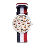 Instruments Drums Orologio sportivo per uomo donna cinturino in nylon orologio da polso analogico al quarzo, Stile:, regular, Cinturino