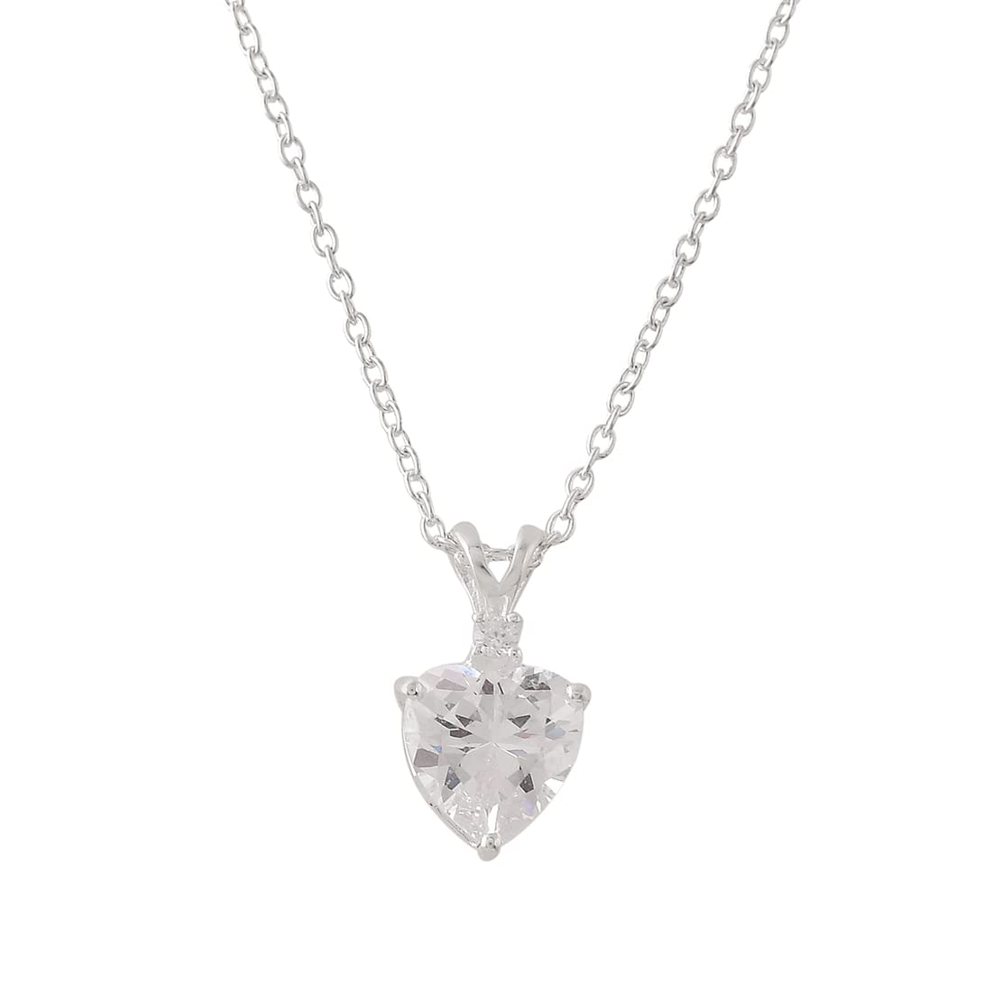 Heart-Shape 925 Sterling Silver Pendant