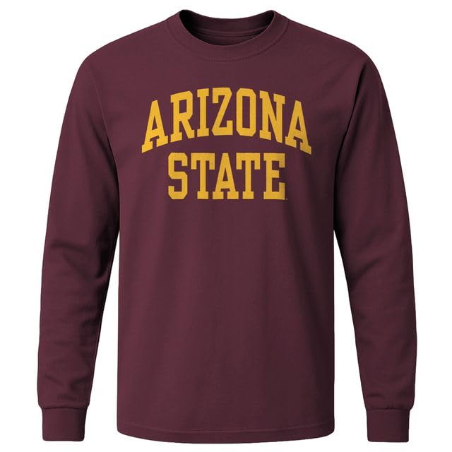 Barnesmith Mens Classic - Cotton Long Sleeve T-Shirt with Classic Logo