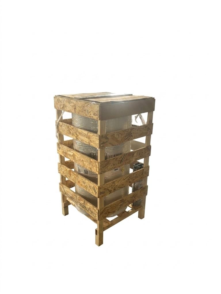 BOTTE, CONTENITORE INOX PER VINO, CON GALLEGGIANTE AD OLIO ENOLOGICO,DA LT 50 COMPRESO DI COPERCHIO PARAPOLVERE INOX,GALEGGIANTE AD OLIO,RUBINETTO INOX E PIEDISTALLO IN ACCIAIO ZINCATO MADE IN ITALY
