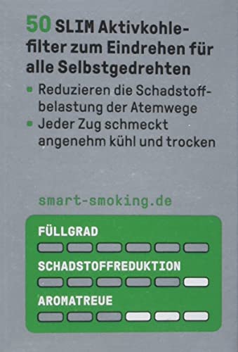 actiTube Slim Aktivkohlefilter 7,1m (4x50) Weltneuheit! Aktivkohle Filter, Silber – Bild 5