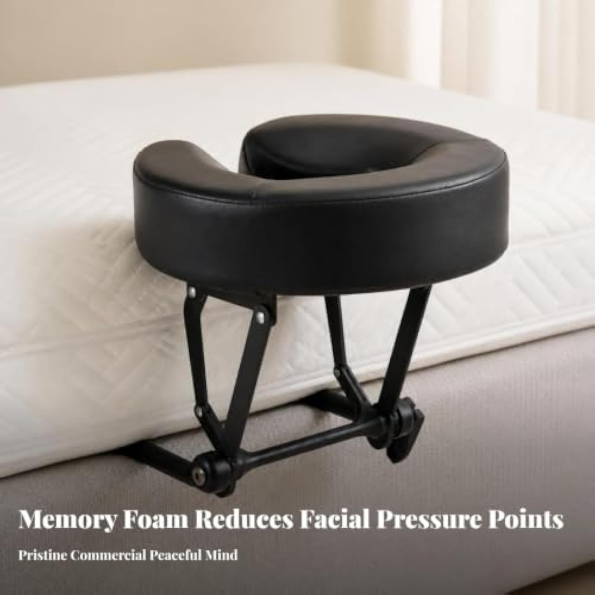 Bedside Massage Pillow with Bracket, Ergonomic Design