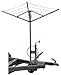 Produktbild iapyx Stützradhalter Halterung für Deichsel Stützräder Klemmhalter für Wäschespinne oder SAT Antenne Mast, Wohnwagen Camping etc