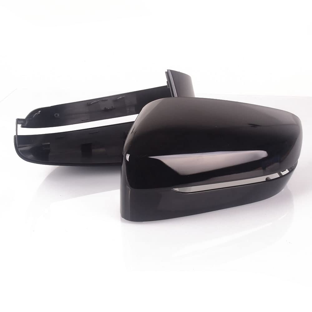 Nakładki na lusterka do BMW 3 5 7 G11 G20 G21 330i 330d 340i G30 G31 530d 530i 520d 525i G32 2019 2020 LHD Carbon osłona lusterka bocznego (kolor: czarny)