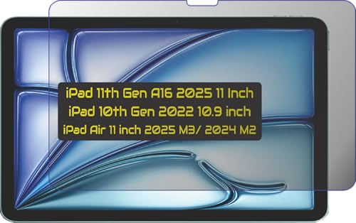 Image of Privacy Anti Peep Matte Screen Guard Compatible With Apple iPad 11 Inch A16 / iPad Air 2025 /2024 (11 inch Tablet) Anti Spy Blue Light Block Screenguard Not a Tempered Glass Screen Protector
