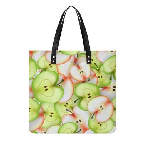 Sac à main tote bag vert pour femmes idéal grand shopper de voyage 39x39cm