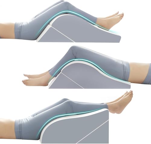 Oreiller d’élévation de jambe pour dormir, cales de jambe circulation et gonflement