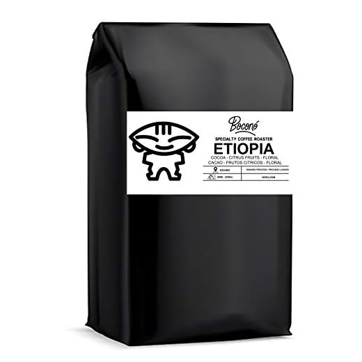 Boconó Specialty Coffee Etiopia Café De Especialidad En Grano 1 Kilo Arábica Tueste Natural Espresso V60 Chemex Aeropress Kalita Tostado Reciente Trazabilidad Completa Cafe En Grano Moka Italiana