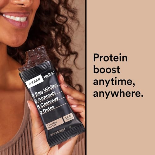 RXBAR Protein Bars, Protein Snack, Snack Bars, Chocolate Sea Salt, 22oz Box (12 Count) image 5
