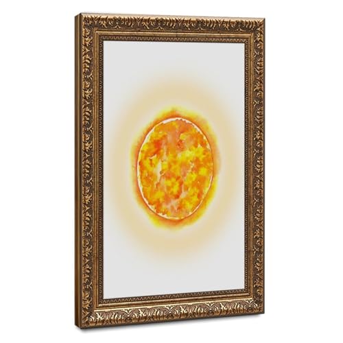Impression sur toile solaire haut de gamme tableau d'art moderne de l'espace 40,6x61 cm