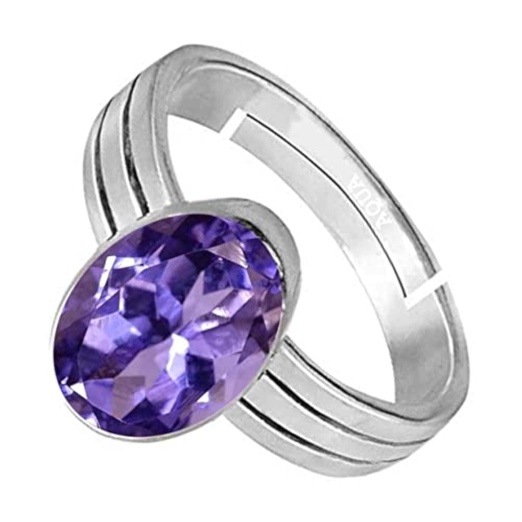 Women's Iolite 10.25 Ratti Adjustable Ring, 925 Sterling Silver