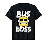 Photo Gallery bus boss divertente scuolabus driver maglietta Photo Gallery bus boss divertente scuolabus driver maglietta