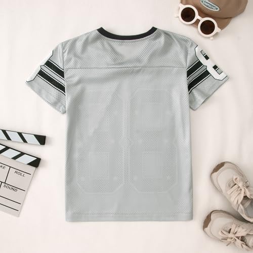Image of Girls Boy Jersey Shirt Kids Y2k Baggy Tshirt 88 Graphic Tees