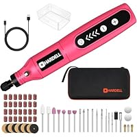 Amazon.co.jp: HARDELLミニルーター 5段変速 61PCS 18000RPM高速