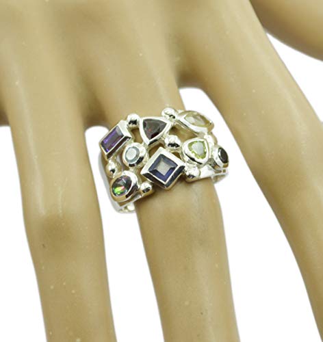 Multi bague originale RIYO argent sterling 925, le plus bel écrin cadeau pour elle - 2