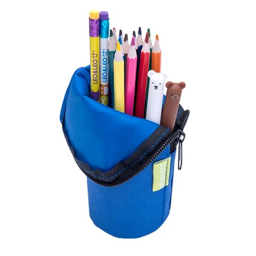 ESTOJO PORTA LÁPIS LISO SORTIDO LEOELEO