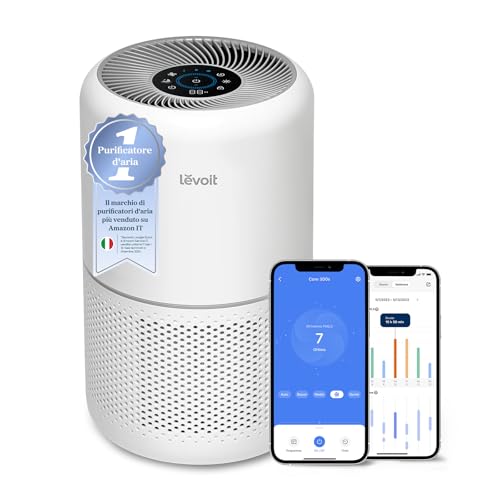 LEVOIT Purificatore d'Aria per Allergie e PM2.5, Filtro...