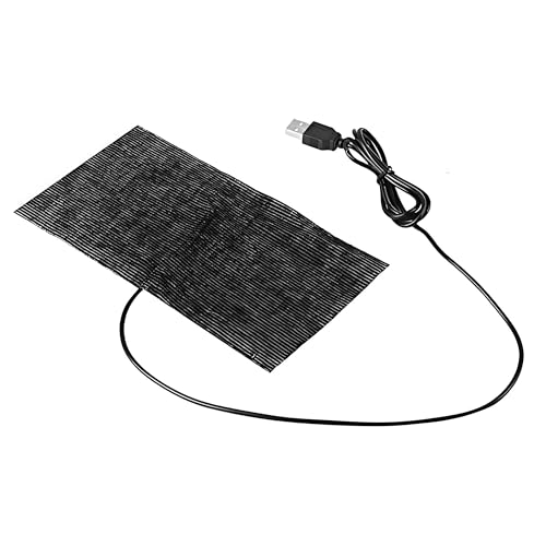 Fafeicy Manta Calefactora Eléctrica USB, 20 cm x 10 cm Tamaño