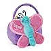 Personalized Planet Pink Wings Butterfly Halloween Trick or Treat Bucket Bag | Custom Name Embroidered on Plush Candy Basket for Kids | Costume Accessory | Halloween Candy Bag for Girls