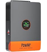 Split-Phase Solar Inverter 10000W 48V to 120V/240V, UL1741 Power Inverter Built-in 2x100A MPPT Co...