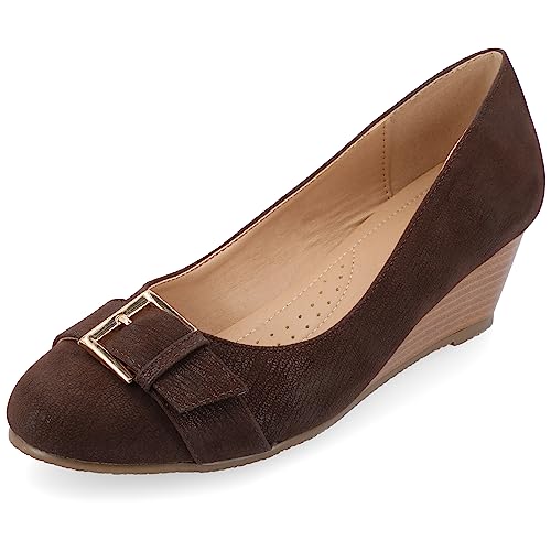 Journee Women's Comfort Graysn Wedge