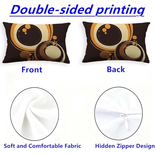Taie d'oreiller 80x100 ocre velours : protégez vos coussins de canapé