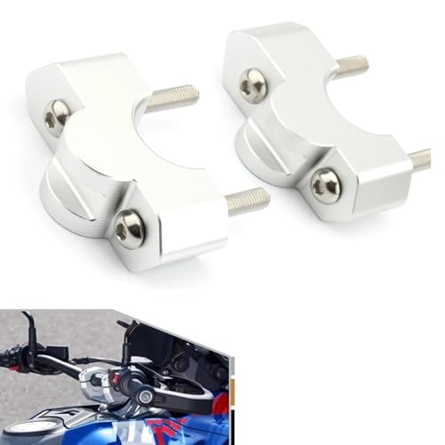 Abrazadera de manillar para motocicleta R 1300GS con aluminio mecanizado 2