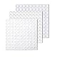 Lxtness 300 Stück Gummipuffer Selbstklebend,Gummipuffer,Schutzpuffer Möbelpuffer,Türpuffer Pads für Türen, Schränke, Schubladen, Tastatur