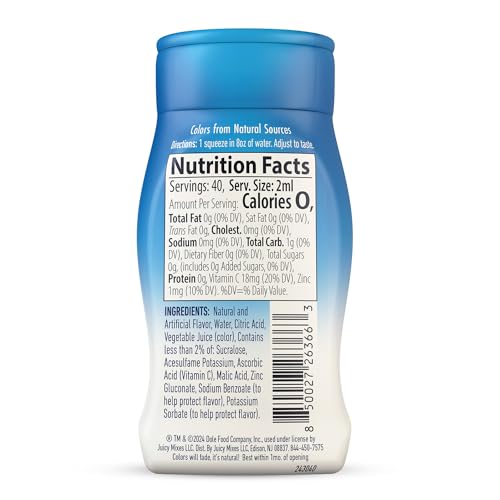 Dole Strawberry Pineapple Liquid Water Enhancer - Sugar Free & Delicious, Makes 40 Flavored Water Beverages, 4 pack