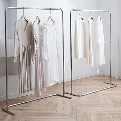 Portant à vêtements solide résistant à la charge pour optimiser le salon