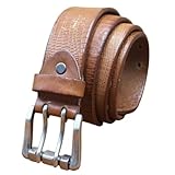 Si vous recherchez une ceinture qui reflète votre personnalité exceptionnelle, cette ceinture en jean à double ardillon et double trou pourrait être celle qu'il vous faut. Le design unique de cette ceinture décontractée ne vous laissera pas passer inaperçu.