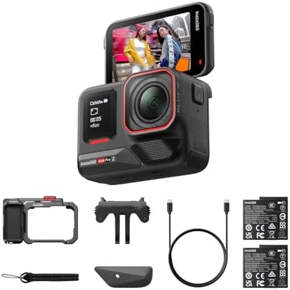 Insta360 Ace Pro 2 Pack Xplorer Slate Grey - 8K Action Camera co-...