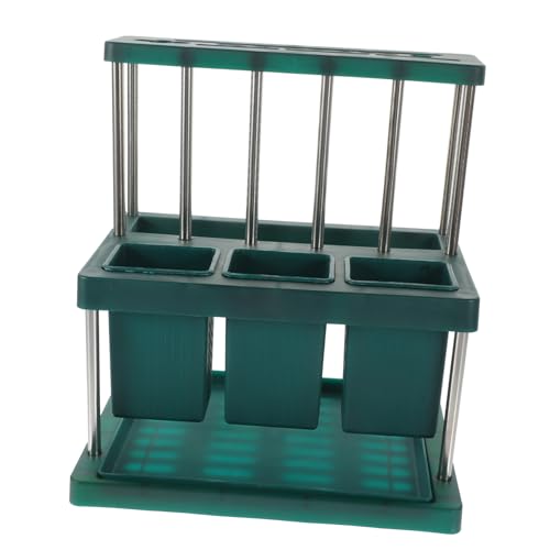 COLLBATH Multi Functional Utensil Holder Separated Storage for Chopsticks Forks and Spoons Safe Design Prevents Hand Injuries Stylish Kitchen Organizer for Tidy Countertop