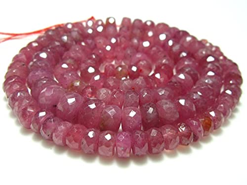 Rubis africain rose en perles naturelles pour composer vos bijoux d'été élégants