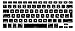 Produktbild MiNGFi Deutsche QWERTZ Silikon Tastatur Schutz Abdeckung für MacBook Pro/Air (2008-2015) Modell A1278 A1286 A1369 A1398 A1425 A1466 A1502 EU/ISO Tastaturlayout - Schwarz