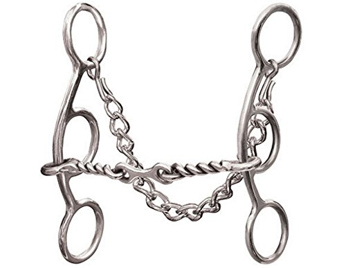 Professional S Choice Futurity 3 Piece Twisted Wire Bit