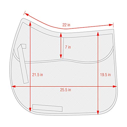 Coussinet de selle correction tout usage avec mousse mémoire de forme - 3
