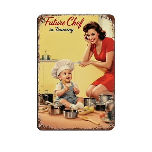 Plaque décorative vintage en métal : la solution pour un mur de bar triste