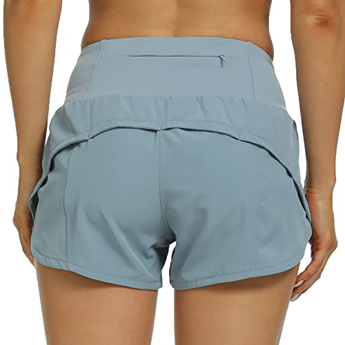 Image of Kcutteyg Running Shorts for Women with Pockets, Yoga Athletic Gym Sports Hiking Workout Shorts 2.5 inch 4 inch