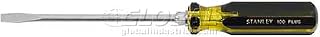Stanley 66-013 100 Plus Standard Slotted Tip Screwdriver, 5/16-Inch X 8-Inch