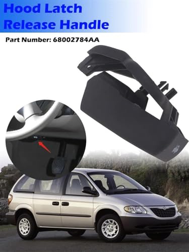 Poignée de déverrouillage de capot Dodge Grand Caravan bloqué : rechange 01-07
