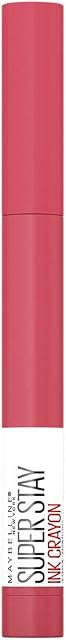 Maybelline New York Superstay Matte Ink Crayon Longlasting Pink Lipstick with Precision Applicator 85 Change Is Good, 22.0 ml