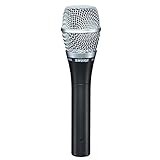 SHURE SM86-LC - Micrófono de voz cardioide de condensador para el uso profesional en actuaciones en vivo en el escenario, Calidad de estudio con una fabricación para aguantar los rigores de las giras