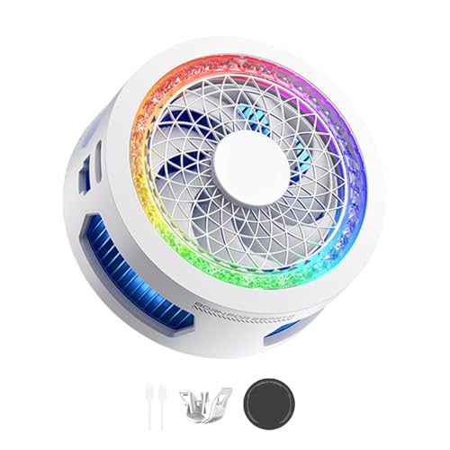 Evita el lag por calor usando este radiador de teléfono magnético con luz de 4 modos
