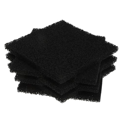 iplusmile Filtres de Remplacement à Charbon Actif Découpables à Toute Forme Couleur Noir Absorbant Efficacement Odeurs 12 Pièces pour Litière de Chat