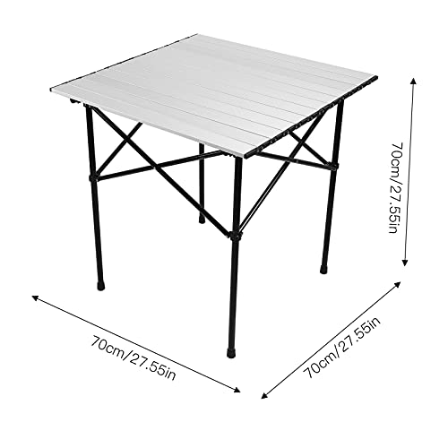 Table de camping pliante haut de gamme en alliage d'aluminium de précision - 3